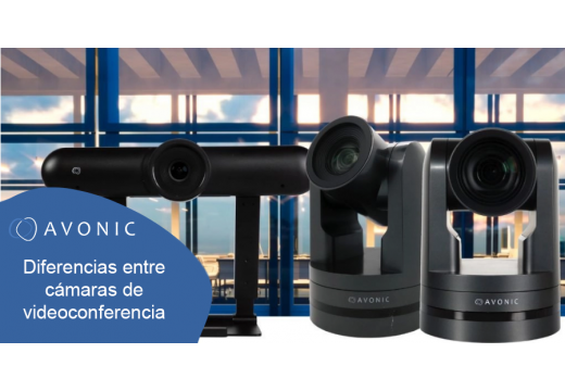 Diferencias entre las cámaras de videoconferencia de Avonic