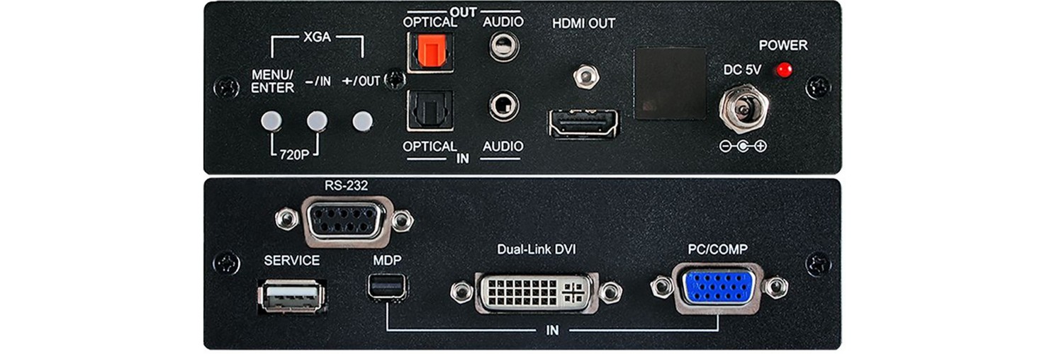 Escalador DVI DP a  HDMI