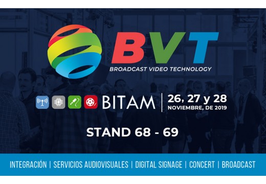BVT acudirá a la Feria BITAM los próximos 26, 27y 28 de Noviembre en el Pabellón de Cristal de la Casa de Campo de Madrid