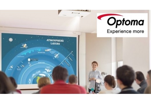 Optoma presenta el proyector Láser ZW350 de 3500L resolución WXGA para aulas y empresas